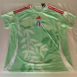 Adidas FIGC Italia National Team Away Soccer Jersey JF0600 Women’s Sz: Large